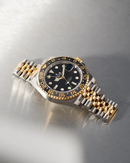 Roke_X Gmt Two Tone Gold Silver